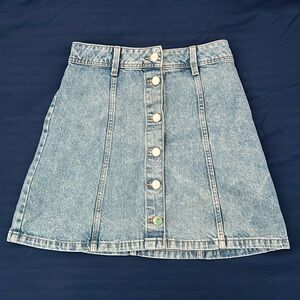 Blue Denim skirt H&M